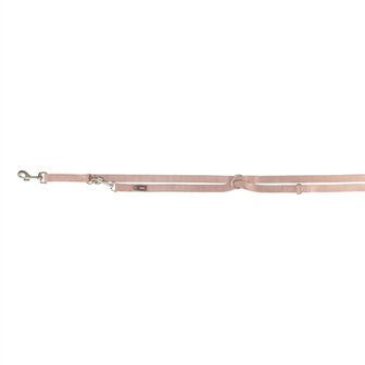 Trixie hondenriem premium verstelbaar blush