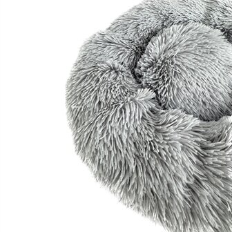 Sazzz hondenmand fluffy lichtgrijs (aanbieding maat 65x65x15 van &euro;42,99 nu &euro;19,95)
