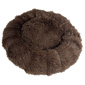 Sazzz hondenmand fluffy bruin (aanbieding maat 65x65x15 nu &euro;19,95)