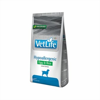 Farmina VetLife Hypoallergenic Ei &amp; Rijst 2kg (geen leesbare tht)