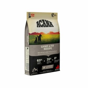 Acana light &amp; fit recip 11,4kg (ivm datum bb 30-11-2025)