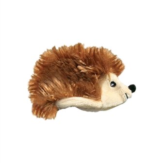 Kong egel met catnip bruin