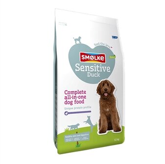 Smolke sensitive brokken eend