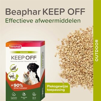Beaphar keep off granulate kat / hond