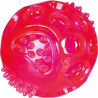 Trixie knipperbal zonder geluid drijvend tpr assorti