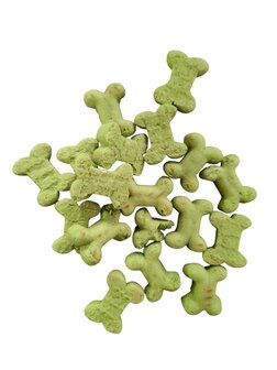 &#039;t Dijkje hondenkoekjes mini bot mint 200gram 