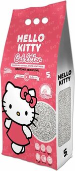 HELLO KITTY 5L KATTENBAKVULLING BABYPOEDER 5 stuks &euro;10,-