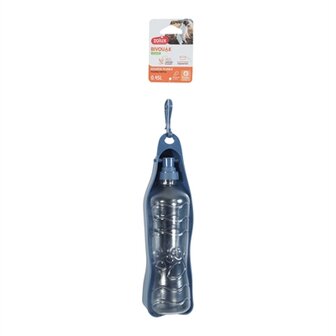 Zolux bvk inklapbare waterfles blauw