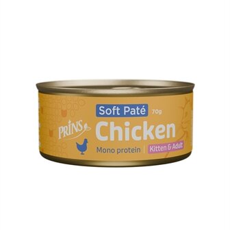 Prins soft pate kitten / adult chicken