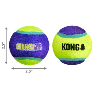 Kong crunchair tennisballen