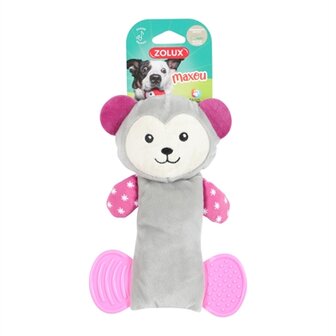 Zolux maxou plush dental grijs