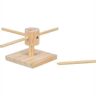 Trixie voer draaimolen onbehandeld hout