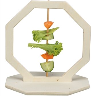 Trixie voerring onbehandeld hout