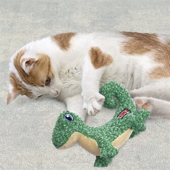 Kong cat luvs hagedis
