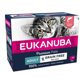 Eukanuba premium pate zalm graanvrij