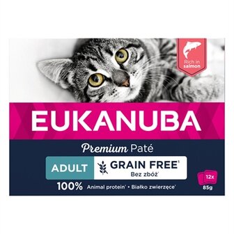 Eukanuba premium pate zalm graanvrij