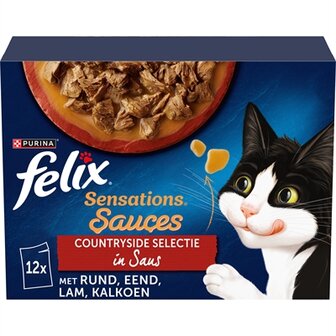 Felix sensations countryside selectie in saus