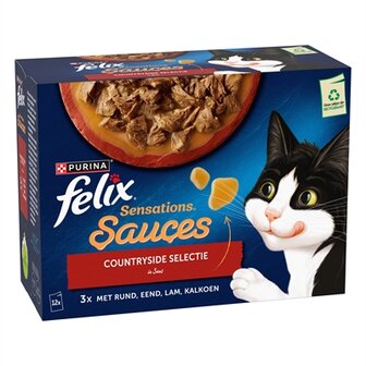Felix sensations countryside selectie in saus