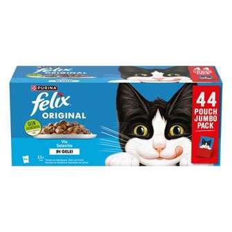 Felix original vis selectie in gelei