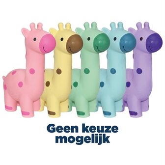 Multipet giraffe latex assorti
