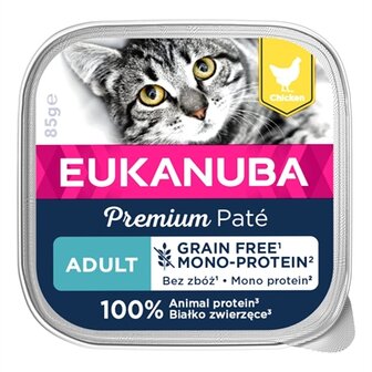 Eukanuba premium pate kip graanvrij