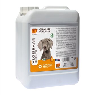 Bf petfood vloeibaar schapenvet met zalmolie