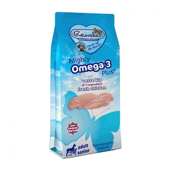 Renske mighty omega plus adult / senior kip/rijst hypoallergeen