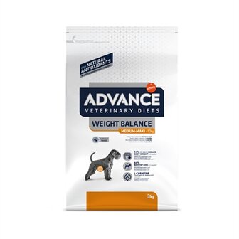 Advance veterinary diet dog weight balance medium / maxi