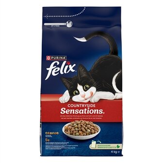 Felix droog countryside sensations rund / kip / groenten
