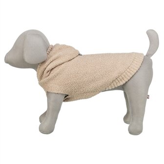 Trixie hondentrui carson hoodie met capuchon zand