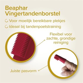 Beaphar tandpasta en borstel combi-pack puppy