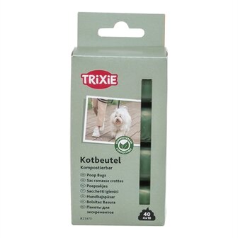 Trixie poepzakjes composteerbaar bosgroen