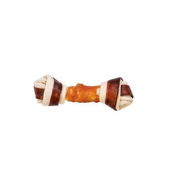 Petstyle living geknoopt bot multicolor met kip