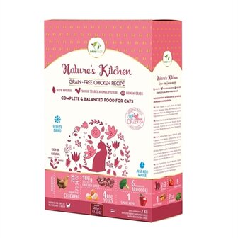 Pawfect freeze dried foods cat chicken recipe