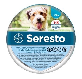 Seresto teken- en vlooienband hond