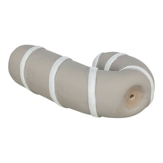 Trixie xmas kerststok latex grijs