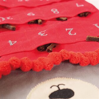 Cupid &amp; comet advent kalender snuffelmat