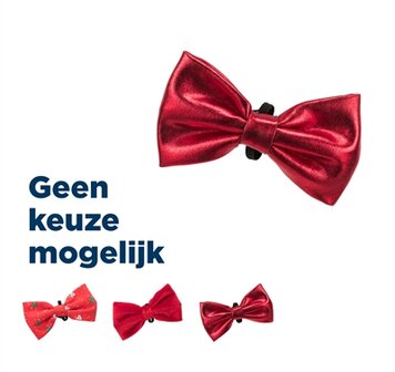 Trixie xmas vlinderdas assorti