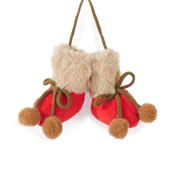 Cupid &amp; comet catnip christmas booties