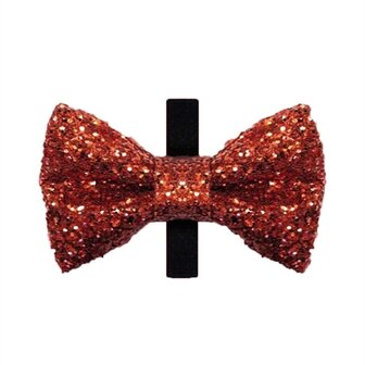 Croci hondenstrik xmas redmania glitter rood