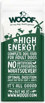 Wooof high energy 18kg (ivm geen leesbare tht)