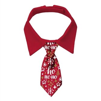 Plenty gifts kerst stropdas hoho rood