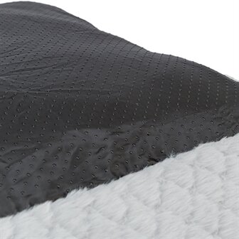 Trixie hondenmand kaline mio hoekig grijs / oudroze