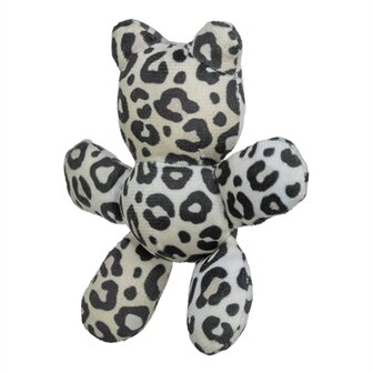 Trixie beer pluche panterprint met kattenkruid / catnip assorti