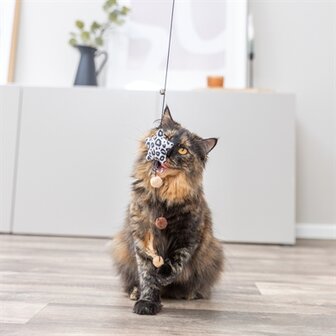 Trixie kattenhengel ster pluche met kattenkruid / catnip