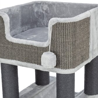 Trixie krabpaal lucano xxl lichtgrijs / donkergrijs