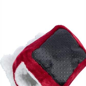 Trixie xmas cuddly cave muis / hamster rood / wit