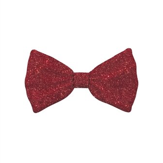 Plenty gifts kerst vlinderstrik glitter rood