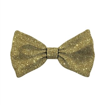 Plenty gifts kerst vlinderstrik glitter goud