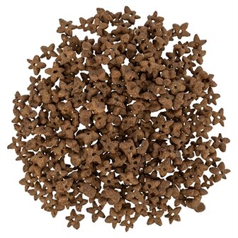 Trixie flowers met kippenborst en zalm